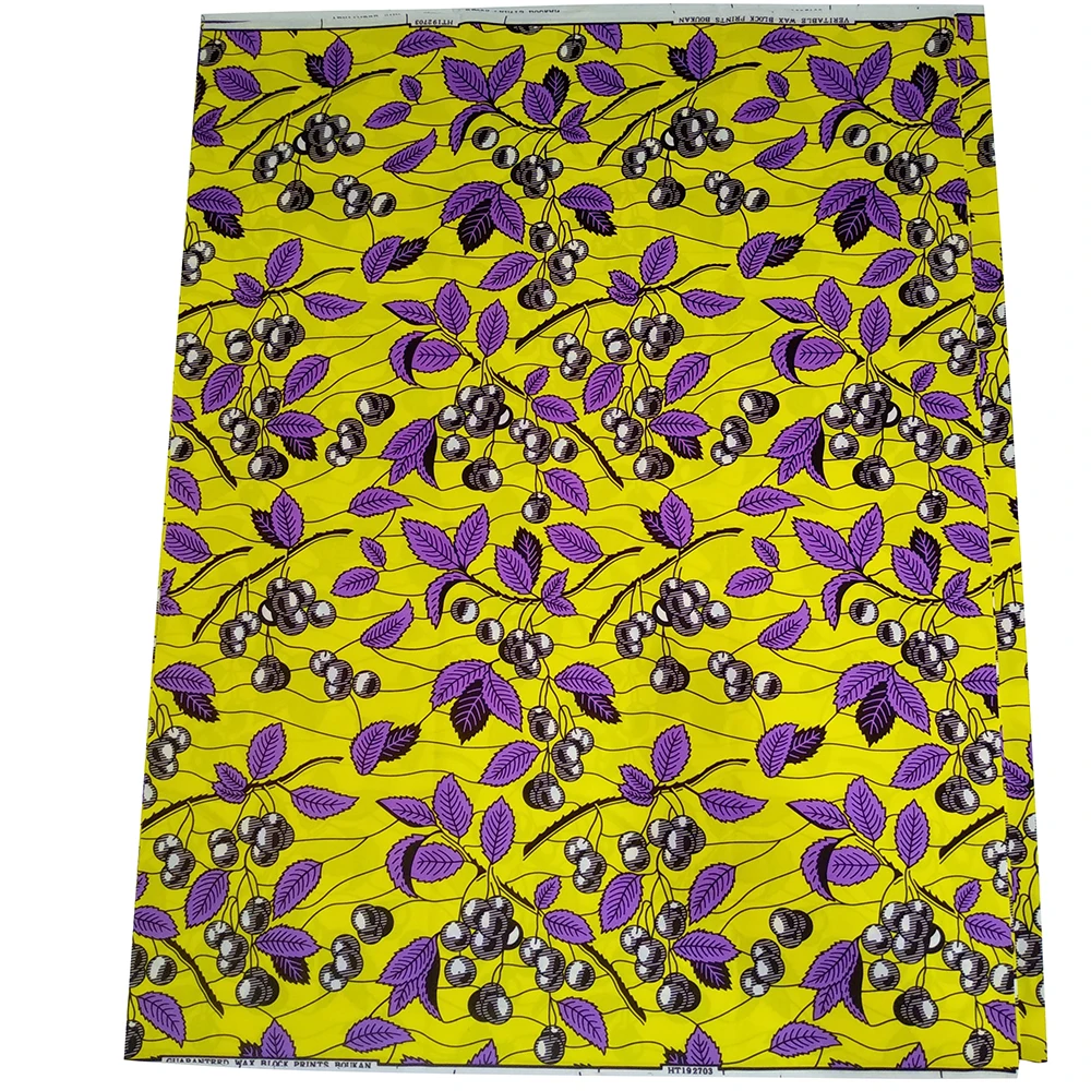 Tela de cera africana de Ankara para mujer, tejido de alta calidad para coser, nuevo, para vestido, Z615