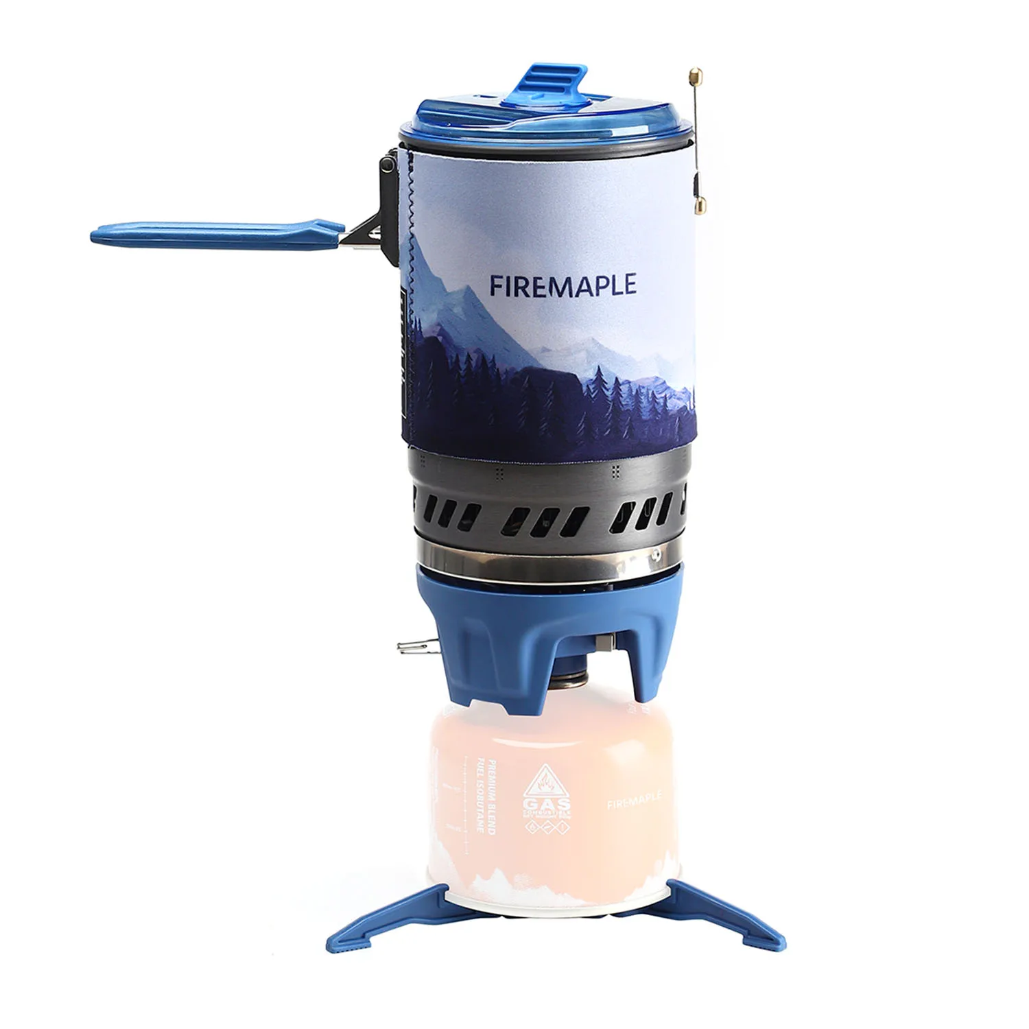 Fire Maple Polaris X5 Koken Systeem Draagbare Kachel Micro Regulator Valve Elektrische Jet Brander Pot Camping Rugzak Water Boiler