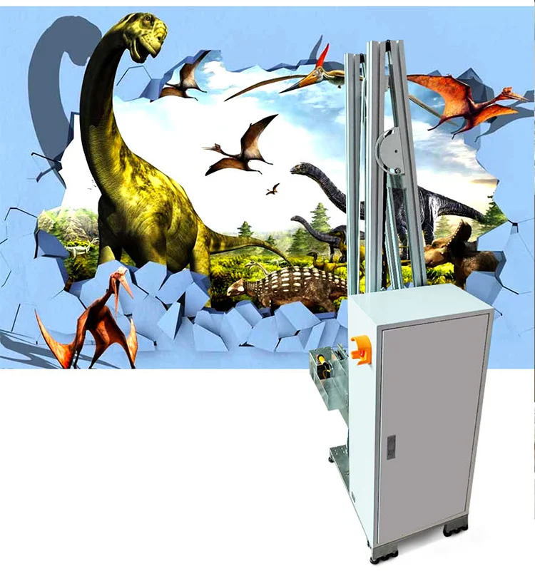 3D Wide outdoor indoor  Multi-color Large Format direct to wall printer