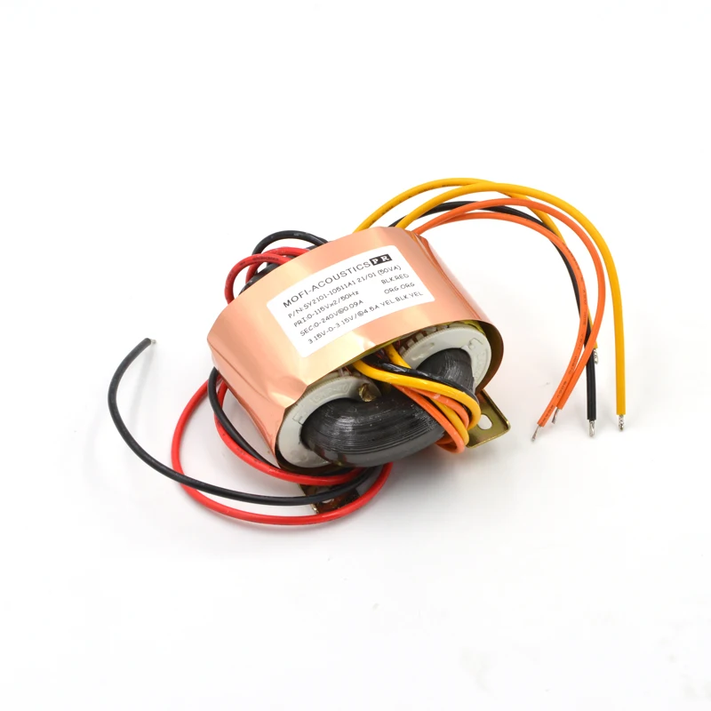 محول HiFi-50VA R-Core لأنبوب MoFi Pre.amp (9+14+240+320Vac)