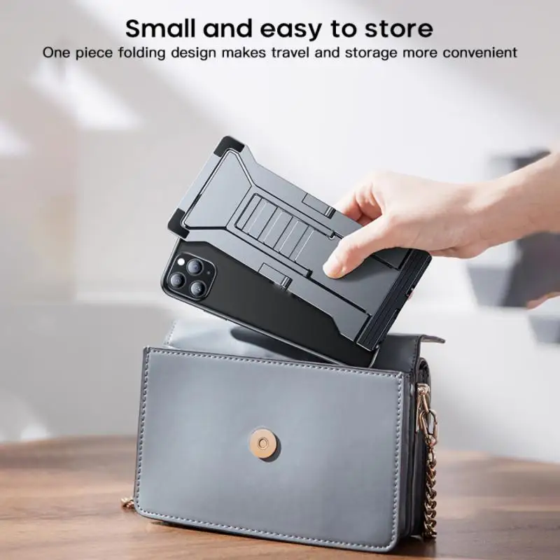 New Phone Holder Desk Stand For Mobile Phone Tripod For iPhone Xsmax Huawei P30 Xiaomi Mi 9 Plastic Foldable Desk Holder Stand