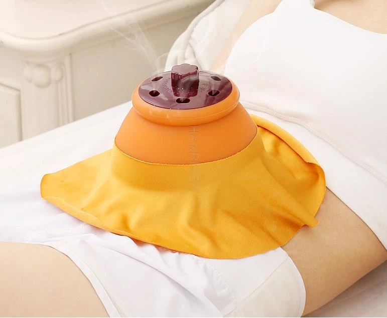 Household chest massager, body fumigation instrument, portable moxibustion with breast and mammary gland