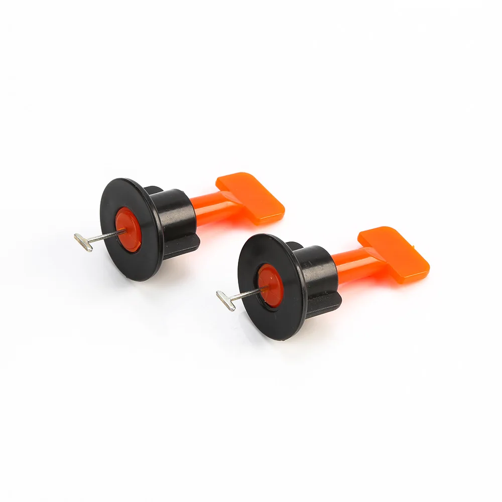 ระบบปรับระดับกระเบื้อง50Pcs Pack Reusable กระเบื้อง Levelers Spacers สำหรับผนังอาคารชั้น + ประแจพิเศษ
