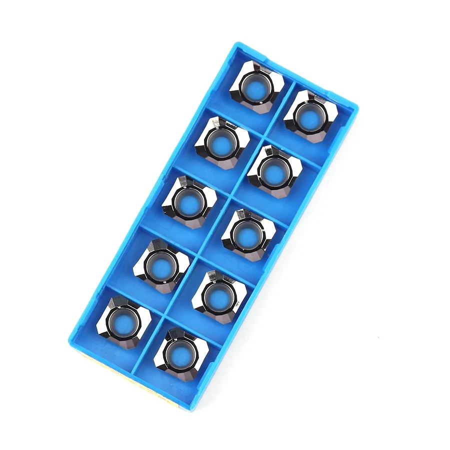 10 Chiếc SEHT1204AFFN-X83 H01 Tiện Bằng Máy CNC Xay Lưỡi Dao Carbide Độ Cứng Cao Dao Phay Cao Chất Lượng Xay Lắp Cắt
