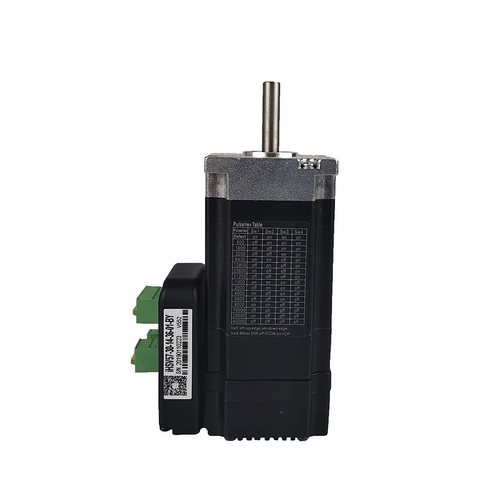 Imagem -06 - Servo Motor Nema23 57 Jmc Integrado Servo Ihsv573014-3601-by Motorista de Motor Mais Motor Integrado 140w 0.45nm 3000rpm Dc36v