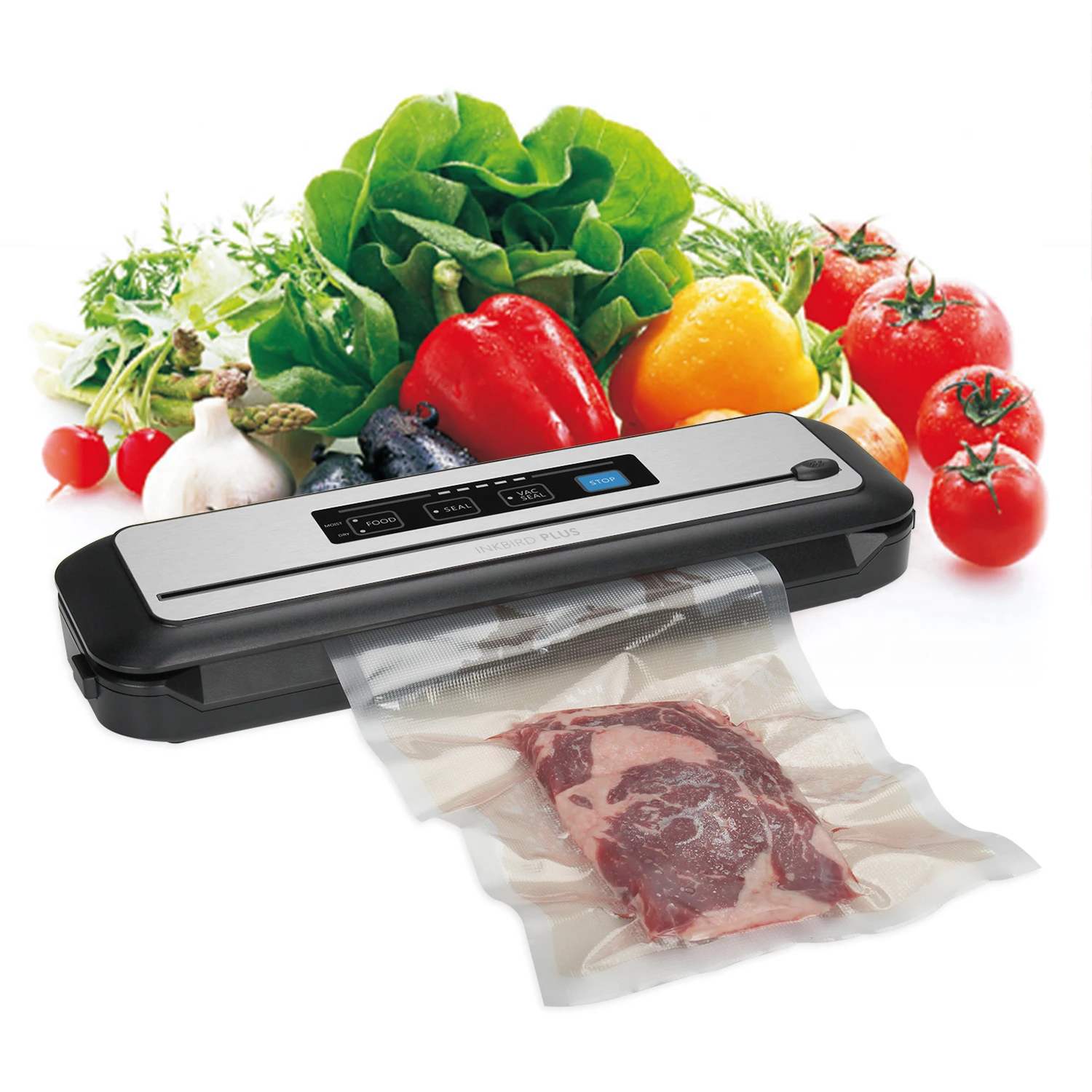 Inkbird Kitchen Fixture WIFI Sous Vide Slow Cooker&Vacuum Sealer&Grinder Food Processor Family Cooking Accessories 220V EU PLUG