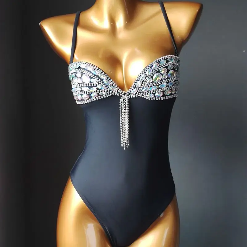 

2020 newest crystone bikini diamond swimsuit beachwear rhinestone bikini