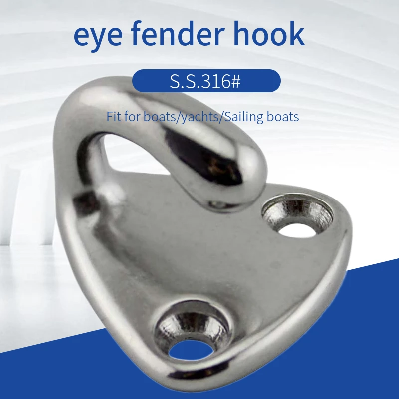 316สแตนเลส Fender ฤดูใบไม้ผลิคลิป Fender Kail Pancing Mata Marine เรือฮาร์ดแวร์ Fending Hook
