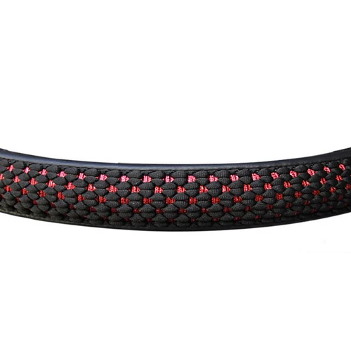 Imagen 2 del producto Cubierta antideslizante para volante de coche, cubierta para volante de coche, de seda de hielo, para camión, autobús, 36, 38, 40, 42, 45, 47, 50 CM, accesorios para automóviles