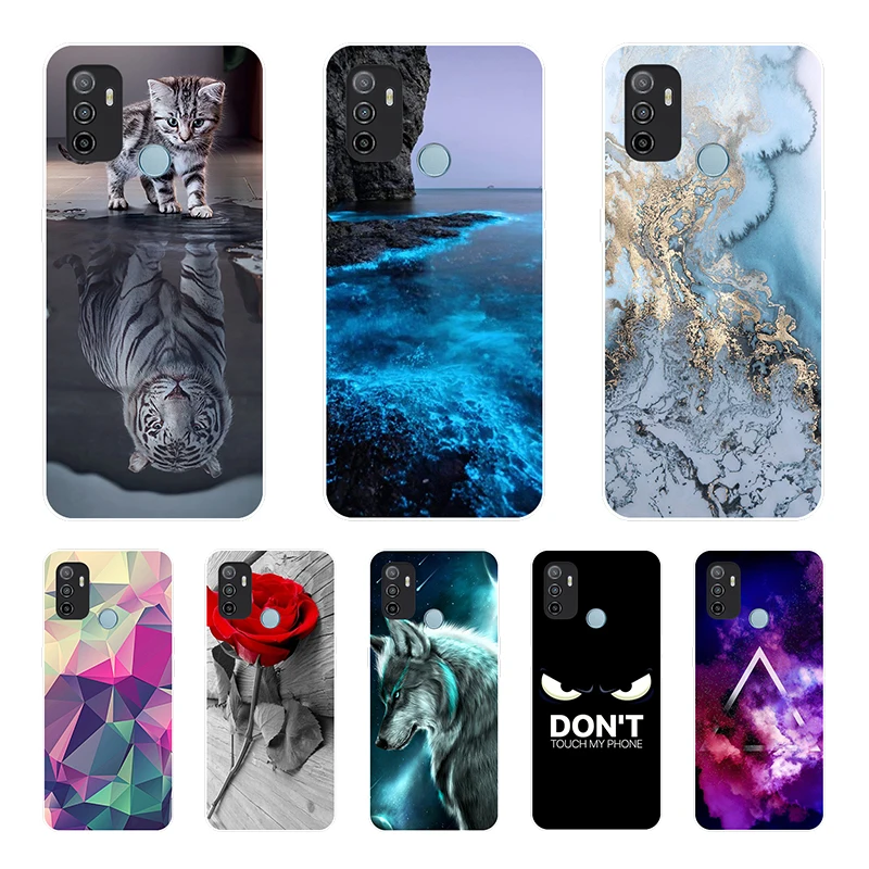 For OPPO A53 Case 2020 Silicon Soft TPU Back Phone Cover for OPPO A53S A32 OPPOA53 6.5