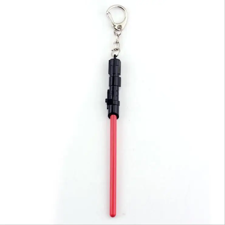 Spada laser portachiavi lunghezza Stormtrooper portachiavi portachiavi gioielli Cosplay uomo regalo Porte Clef Chaveiro Trendy
