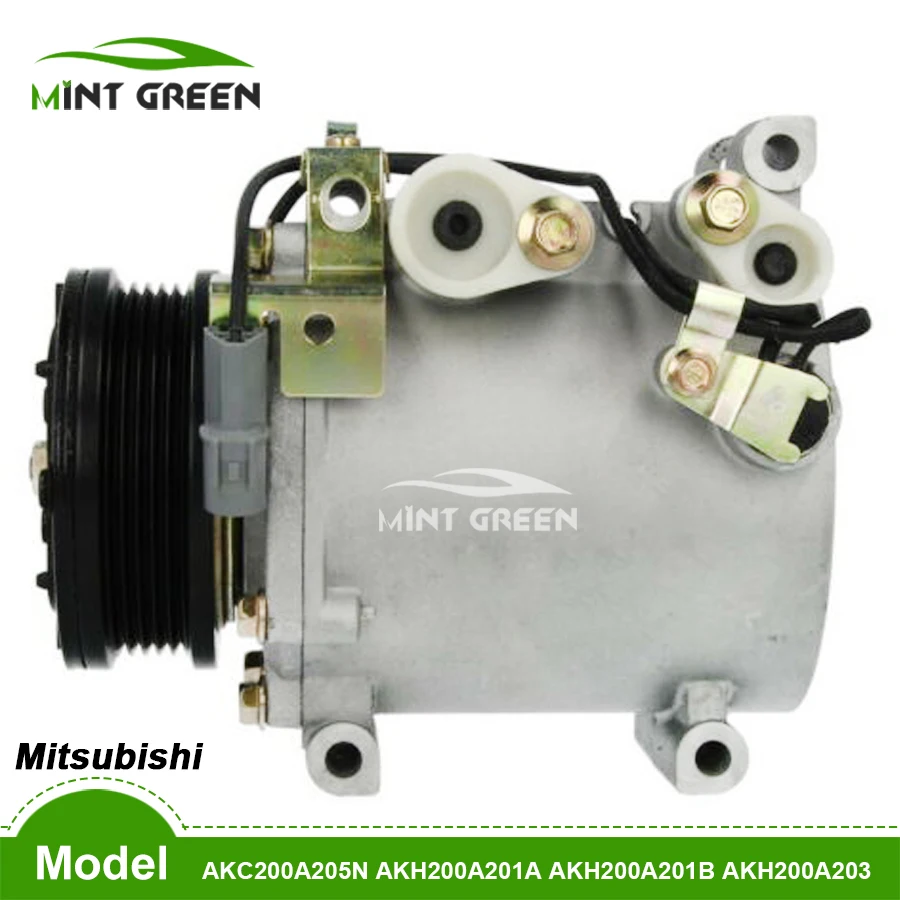 For Mitsubishi Eclipse Lancer Mirage Auto AC Compressor AKC200A205N AKH200A201A AKH200A201B AKH200A203 AKC200A204S AKC200A204P