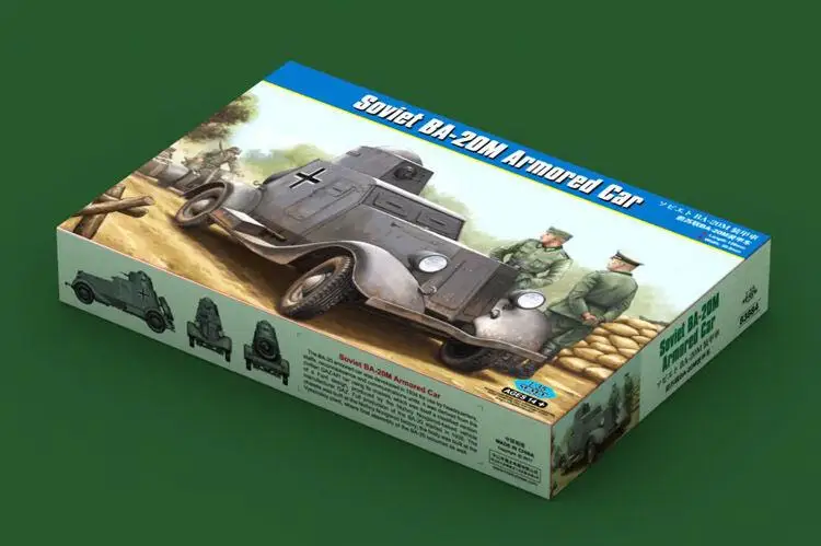 

HobbyBoss 1:35 83884 советского BA-20M бронированный автомобиль-модель от hobby boss kit