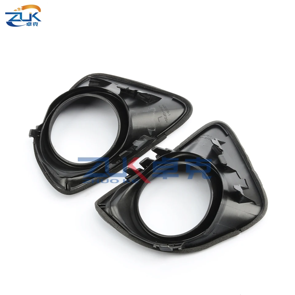 ZUK Front Bumper Fog Light Set For MAZDA 2 Demio M2 DE 2007 2008 2009 Reflector Lamp Foglight Foglamp Kit With Wire Harness