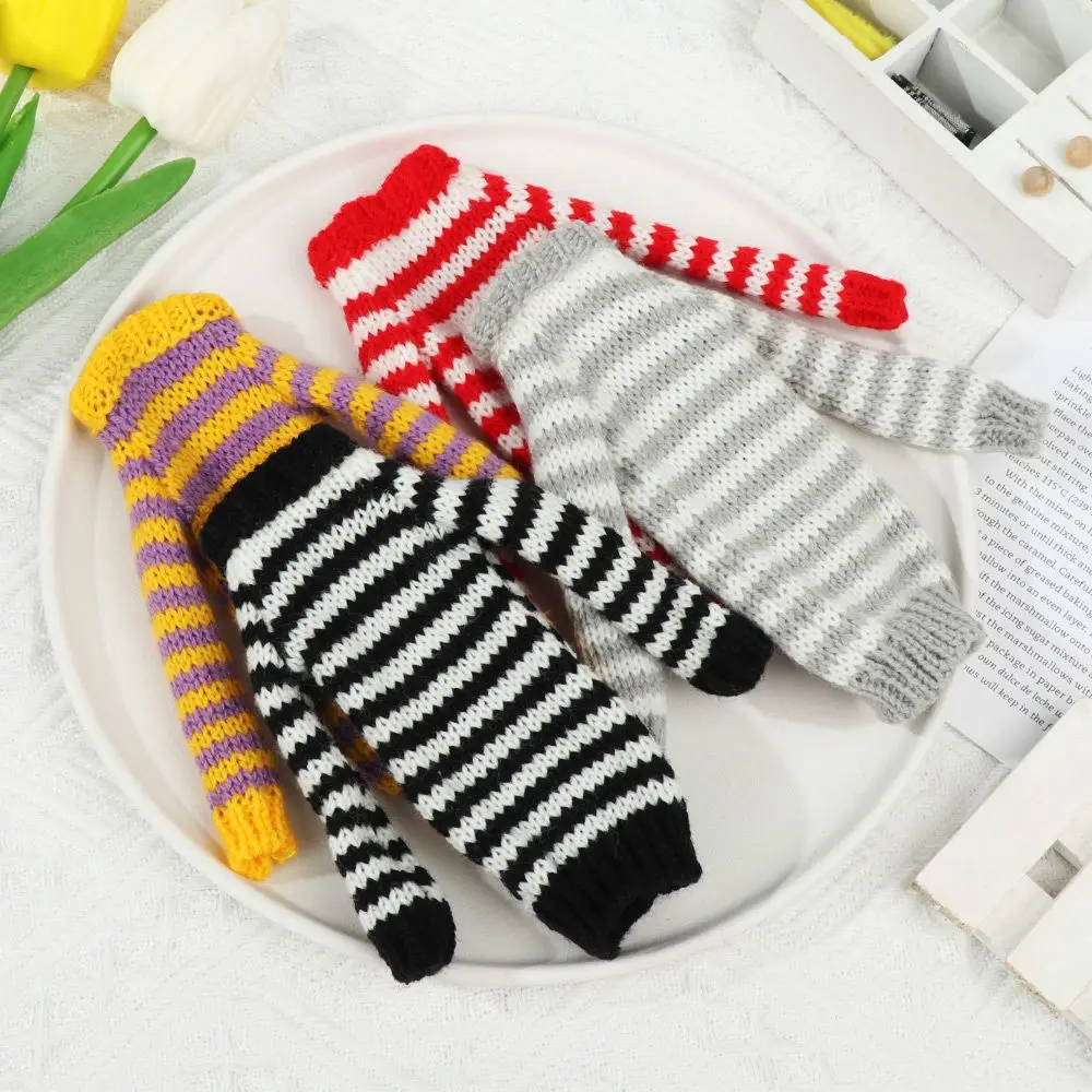 High Quality Knitted Multicolor Sweater Dress Tops Options Doll Clothes Accessories for Doll 11.5 inch Girl Toy