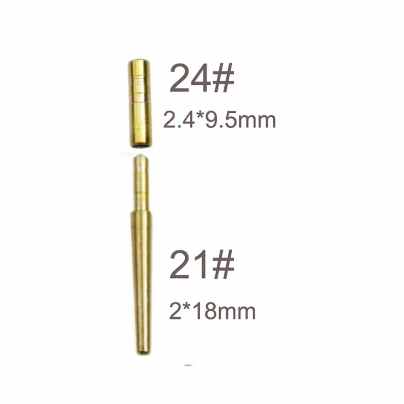 

1000 sets Dental Laboratory special sets of Nails Brass Dowel Pins 18mm total 1000 pins and 1000 sleeves