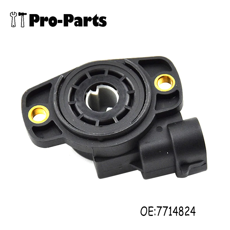 7714824 New Throttle Position Sensor TPS Fits Alfa Romeo Dacia Fiat Lancia VW POLO SAVEIRO Renault Bravo 9950634 9945634