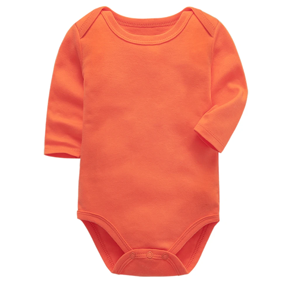 Body de manga larga para bebés y niñas recién nacidos, 100% algodón, ropa para bebés de 0 a 24 meses, Otoño e Invierno