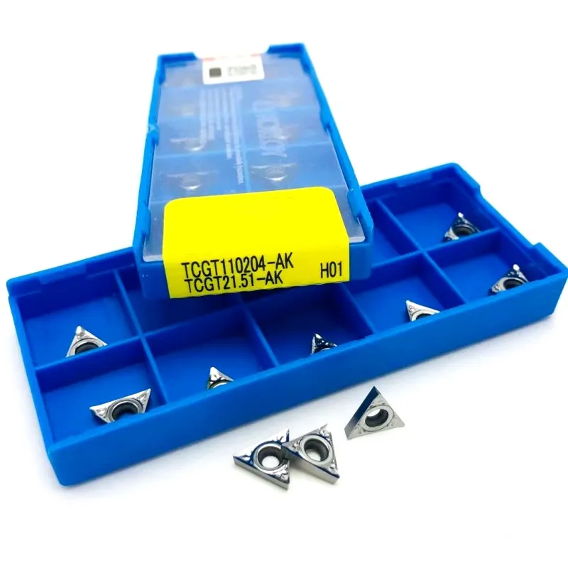 Strumenti per alluminio TCMT110204 TCMT110202 TCMT110208 AK H01 utensile per tornitura esterna foro interno utensili in lega TCMT strumento per la lavorazione del legno