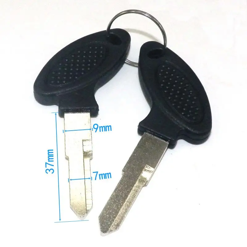 2pcs/set Key Blank for Taotao 50cc 4 Stroke Motorcycle Scooter Moped Motorcycle TY02 GY6