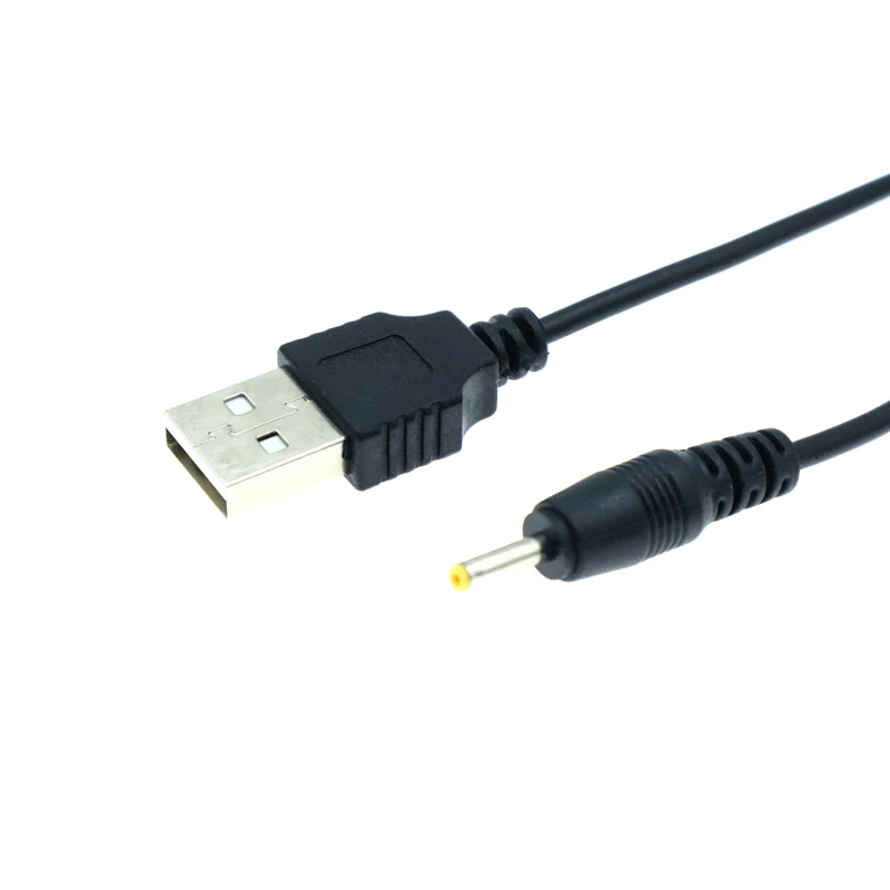 USB port to DC 2.5*0.7mm 5V DC over 2A power pure copper cable connector for small audio fans and other electronic products 70CM