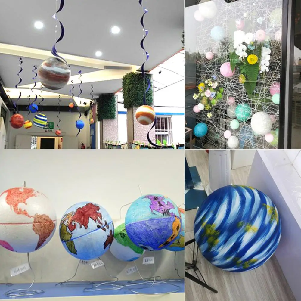 Foam Hemisphere Holding Flowers Modelling Polystyrene Styrofoam Craft Balls DIY  Decor Wedding Party Supplies bachelorette party