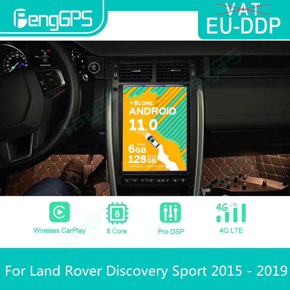 

For Land Rover Discovery Sport 2015 - 2019 ​android Car Radio Stereo Autoradio 2 Din Style Multimedia Player Gps Navi Unit