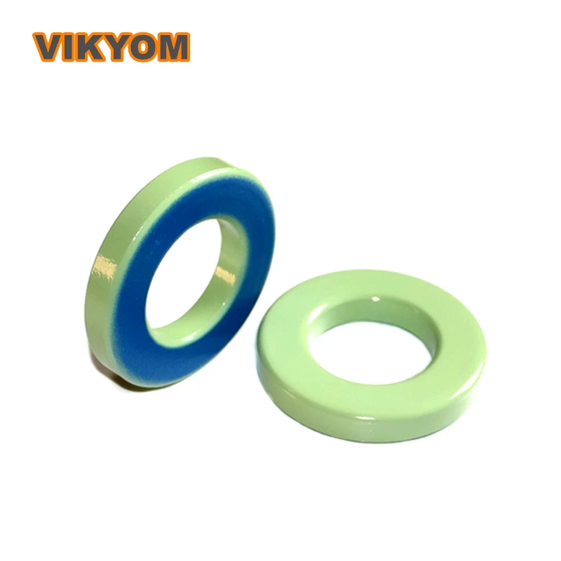 

Ferrite Core Toroid Core 1 Piece T400-52 Ferrite Chokes Ring Iron Inductor Ferrite Rings Light Green Blue