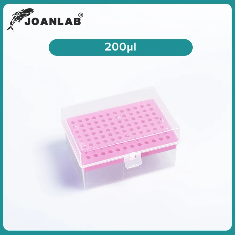 Caixa de pipetas de laboratório JOANLAB 10ul 200ul 1ml 5ml 10ml Caixa de pipeta de plástico para micropipetas 10ml Suprimentos de equipamentos de