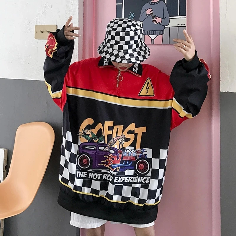 New Harajuku BF felpe cappotto donna e uomo Unisex Hip Hop Streetwear felpe capispalla taglie forti
