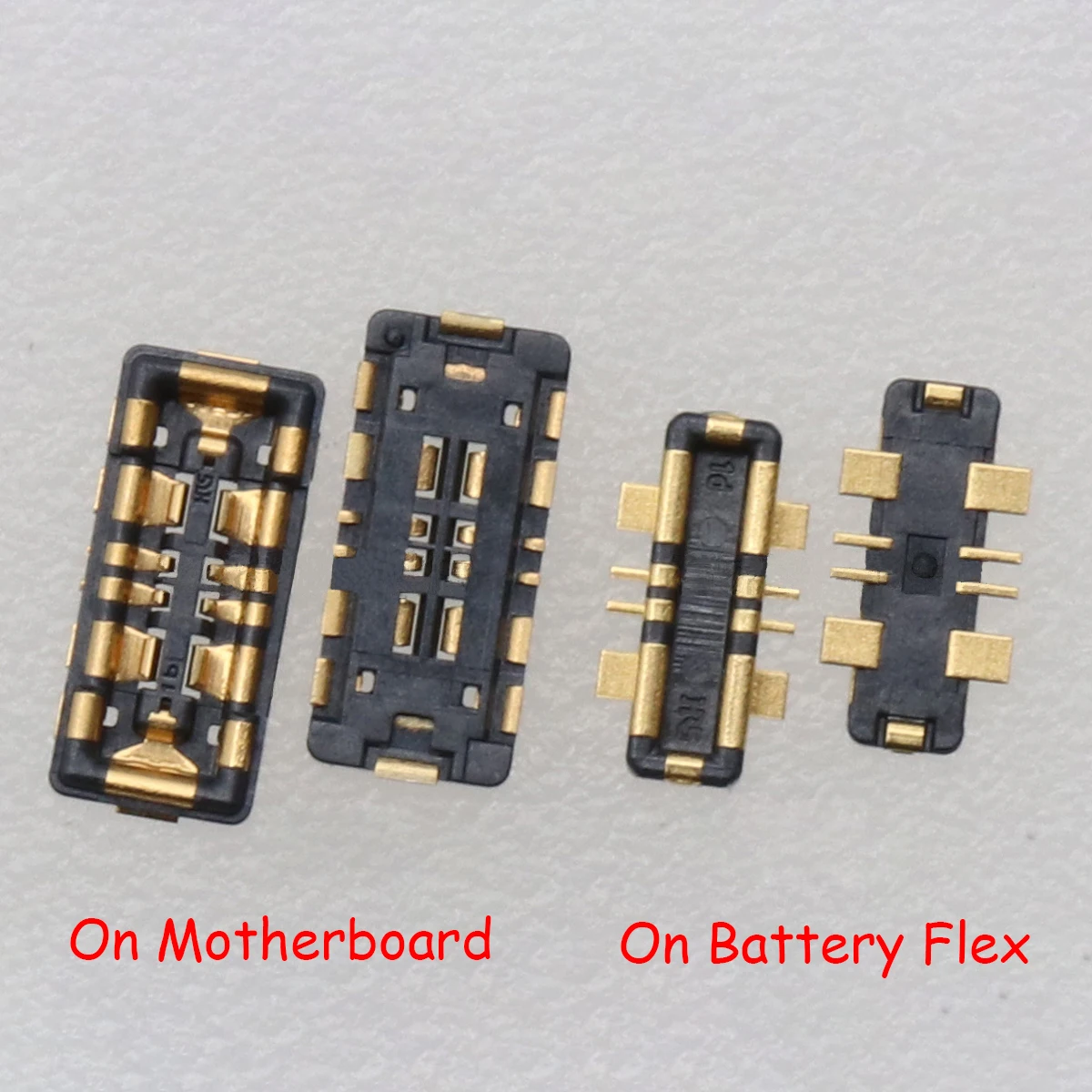 Batería de conector FPC interno en la placa base para Google Pixel 4 XL 3 4XL 4A 5 5XL 5A 6 7 Pro Clip Contact On Flex Cable, 10 piezas