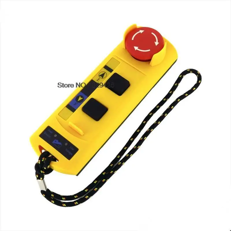 Electric Hoist Wireless Remote Control for Elevator/Crane/winding engine Emergency Stop Button UP-DOWN 24V 36V 220V 380V A2S