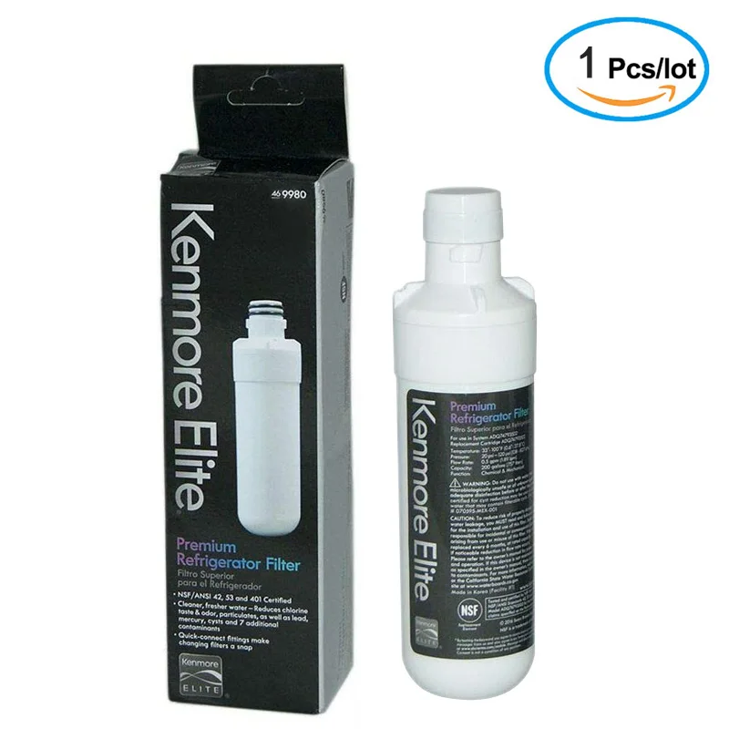 Kenmore-filtro de agua para refrigerador, filtración de 9980 LT-1000P, 9980-KM, 1 unidad