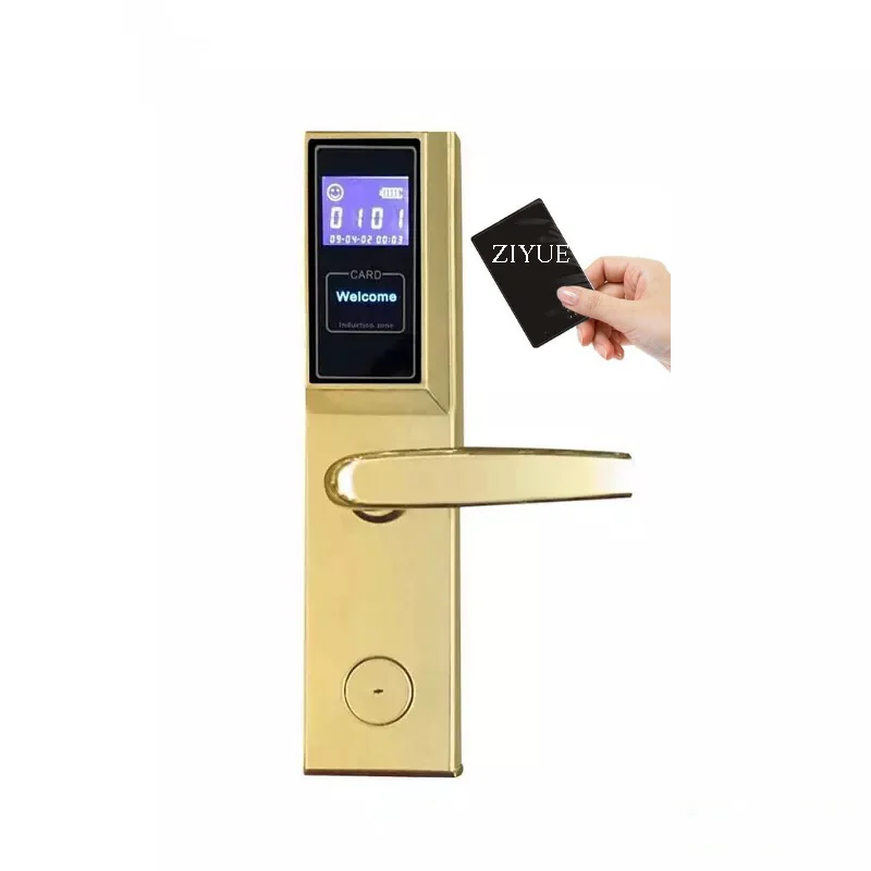 High Quality Smart Digital Electric Led Display Hotel Lock Hotel Safe Lock RFID Hotel Card Lock