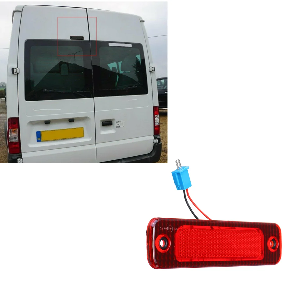 

Third Brake Light For Ford Transit 06-14 REAR STOP TAIL 3RD UPPER BRAKE LIGHT LAMP & BULB 5128002