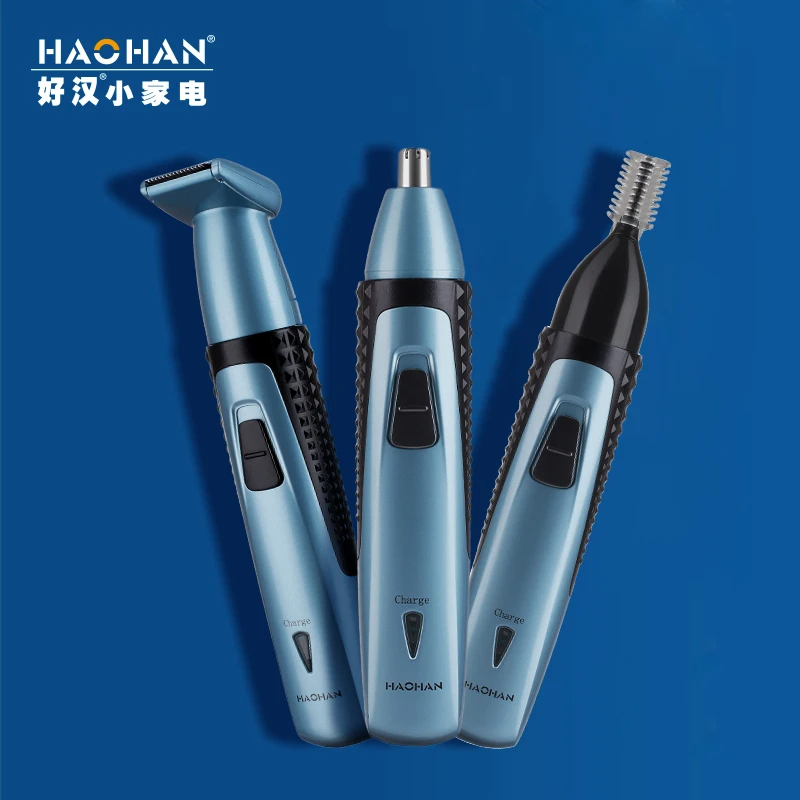 Elektrische 3-in-1 neus- en oortrimmer Multifunctionele oplaadbare neushaartrimmer Clipper Trimmer voor neus en wenkbrauw