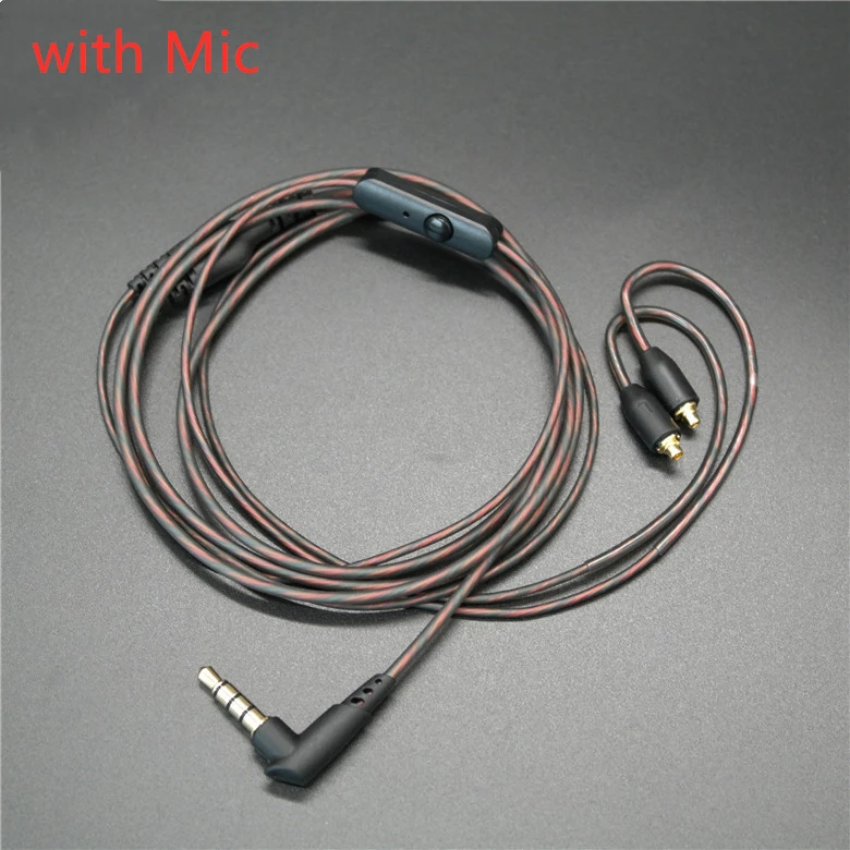 MMCX Kabel Kopfhörer Ersatzdraht für Shure SE215/315/425/535/846/UE900 DIY mit Weizen Headset Upgrade Linie XBA-A3 A2 H3H2 – Detail 8