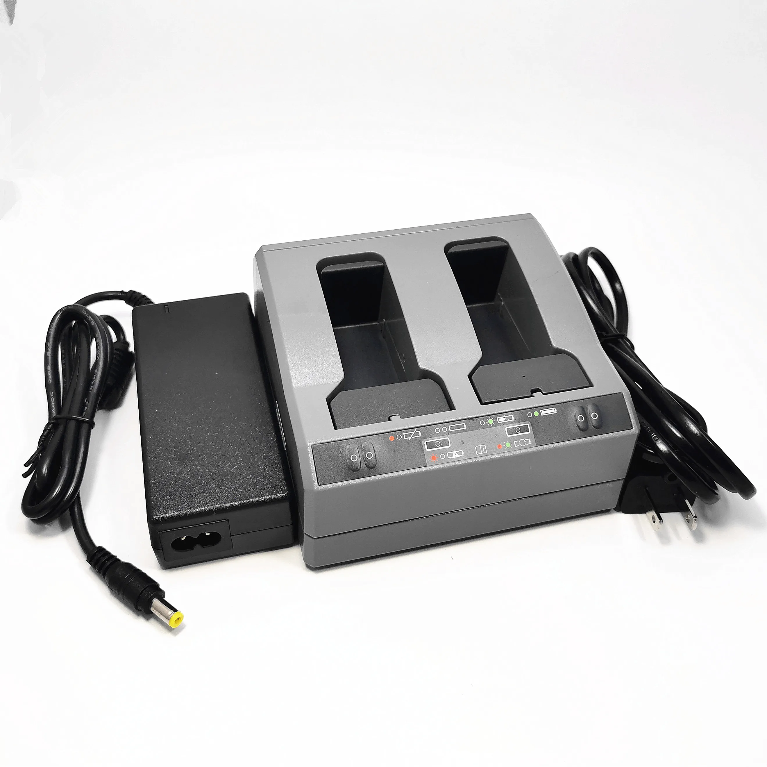 

Dual Battery Charger Power Adapter Compatible With Trimble Total Station R10 S8