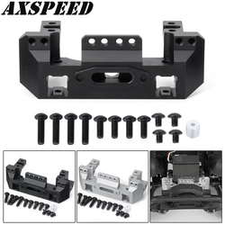 AXSPEED TRX4 Front Bumper Servo Mount Stand for 1/10 RC Crawler Car TRX-4 Bronco Upgrade Parts