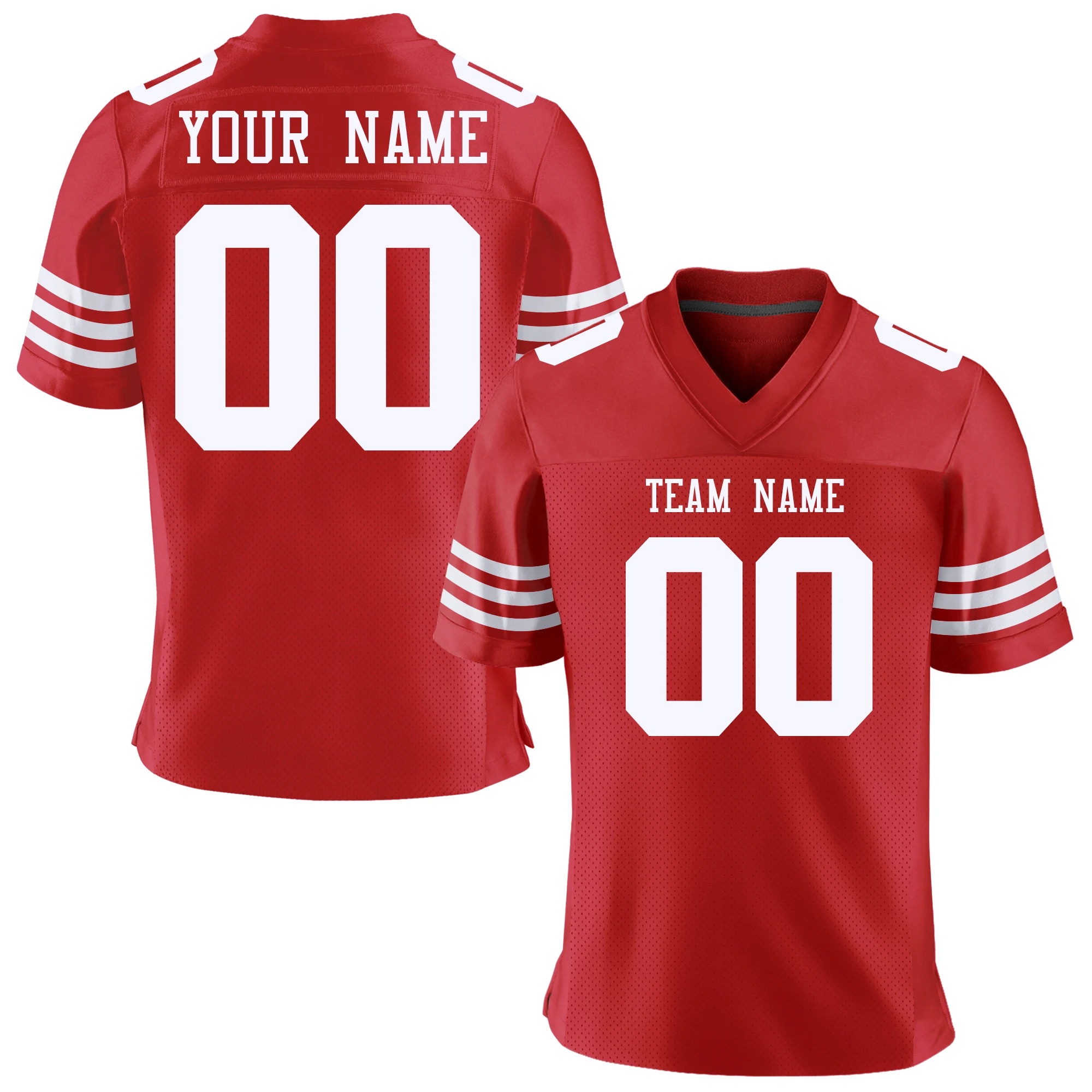 Custom Football Jersey Football Shirt Printed Training Rugby Jersey for Men Youth