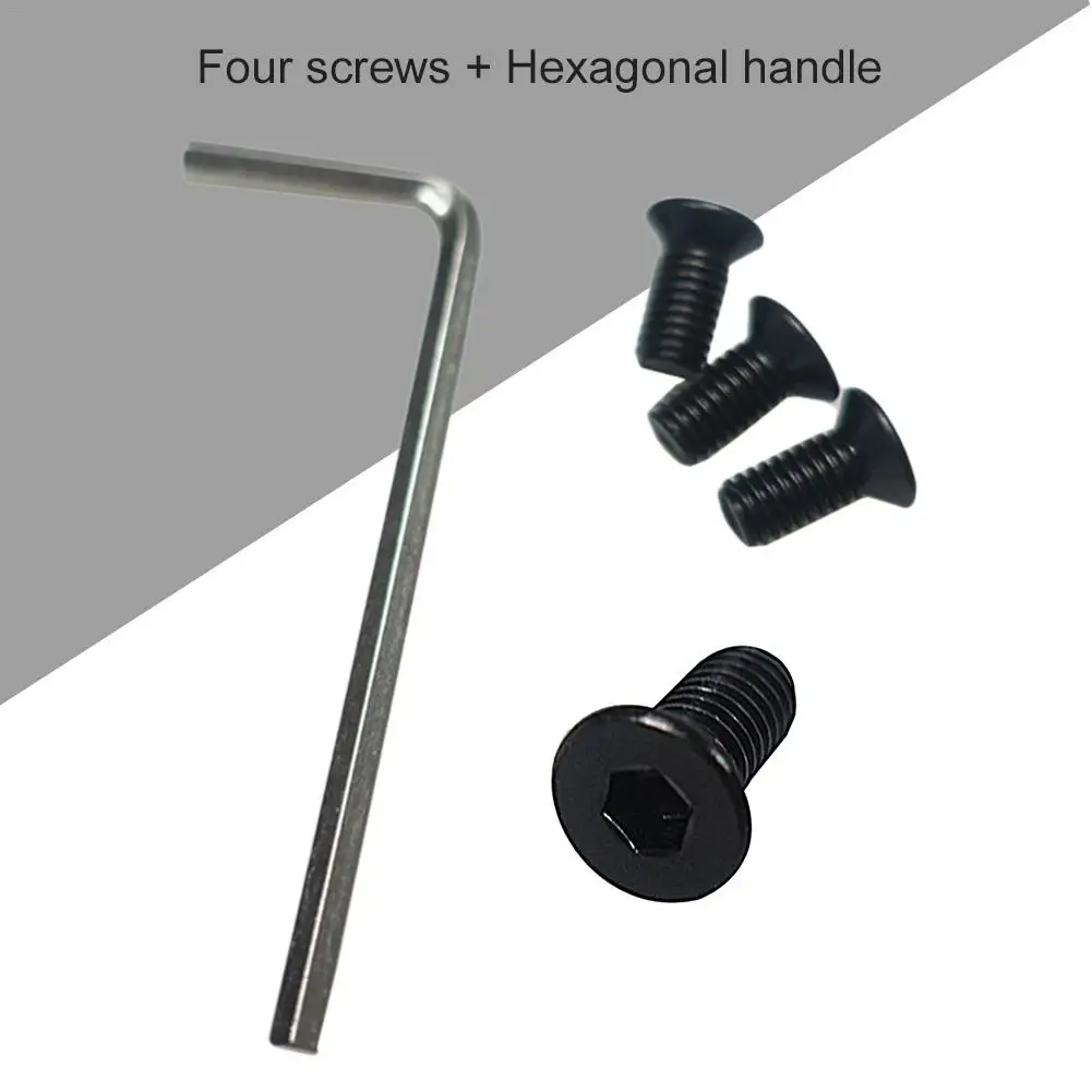 Pour Xioami M365 M185, vis de robinet à tête avant avec poignée hexagonale, accessoires de Scooter électrique