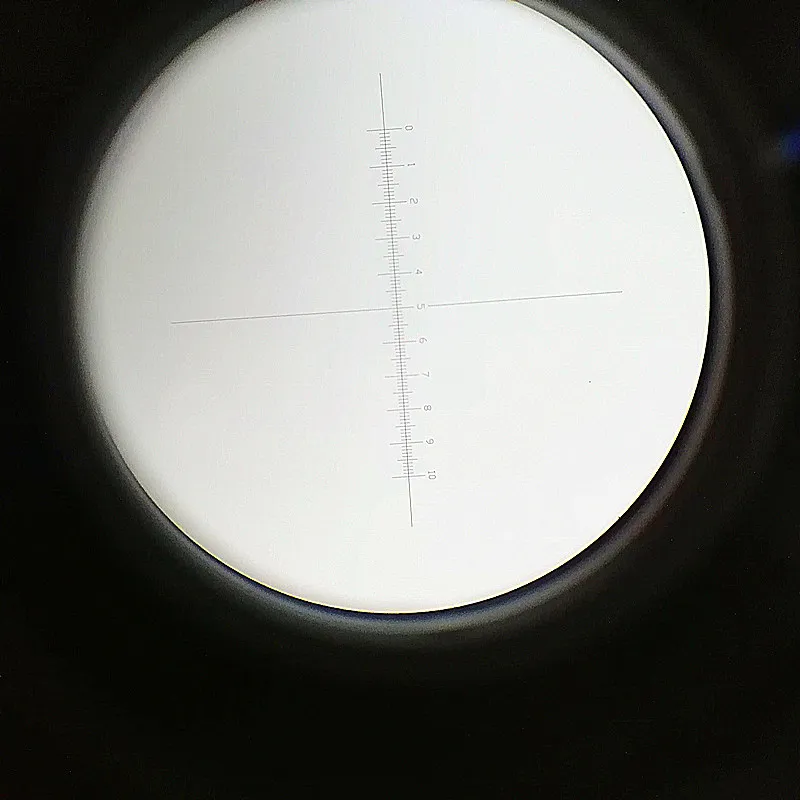 FYSCOPE WF10X/18mm Szerokokątny okular mikroskopu biologicznego z mocowaniem i siatką krzyżową