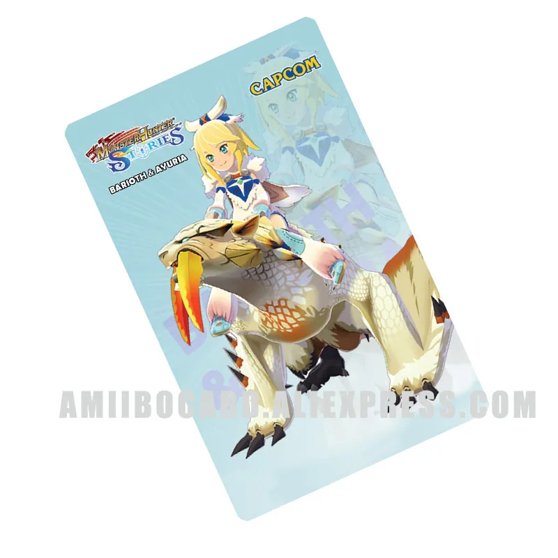 One-Eyed Rathalos and Rider (Female) Monster Hunter Rise NFC Linkage Card for Games