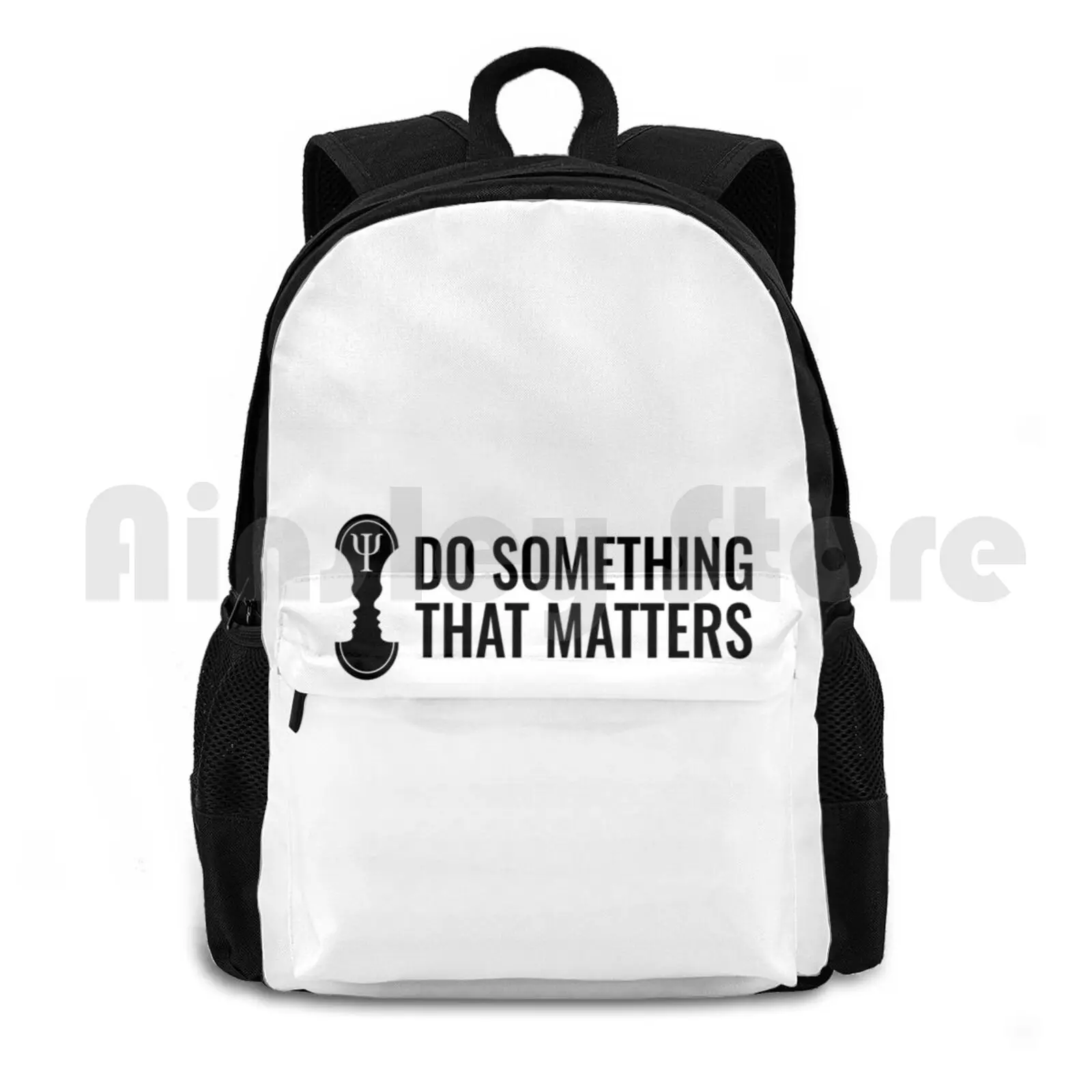 Do Something That Matters Outdoor Hiking Backpack Riding Climbing Sports Bag Do Something Your Future Self Will Thank You For