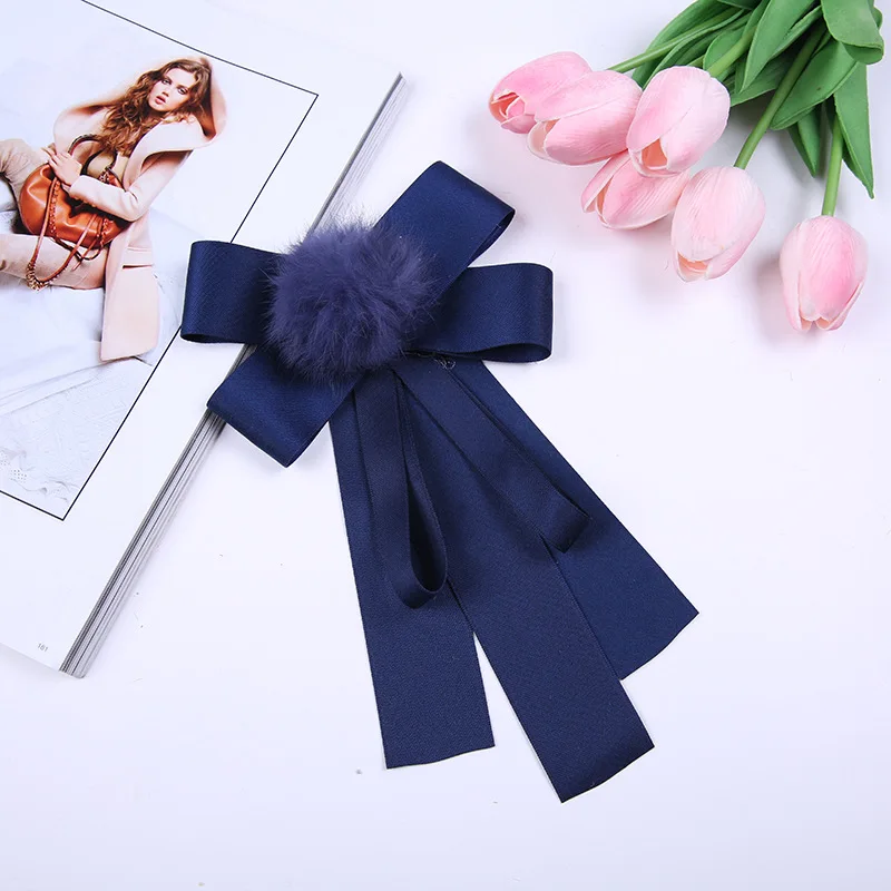 Ladies business wear collar flower girls sweet bow tie bow tie trendy students all-match collar flower wholesale