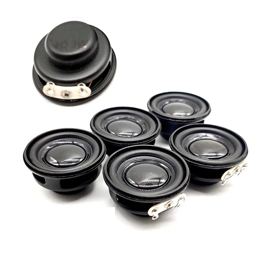 YuXi 1PC Speaker Horn 4R 3W Diameter 4CM Mini Amplifier Rubber Gasket Loudspeaker Speaker Mini Pot Bottom Speaker 31mm