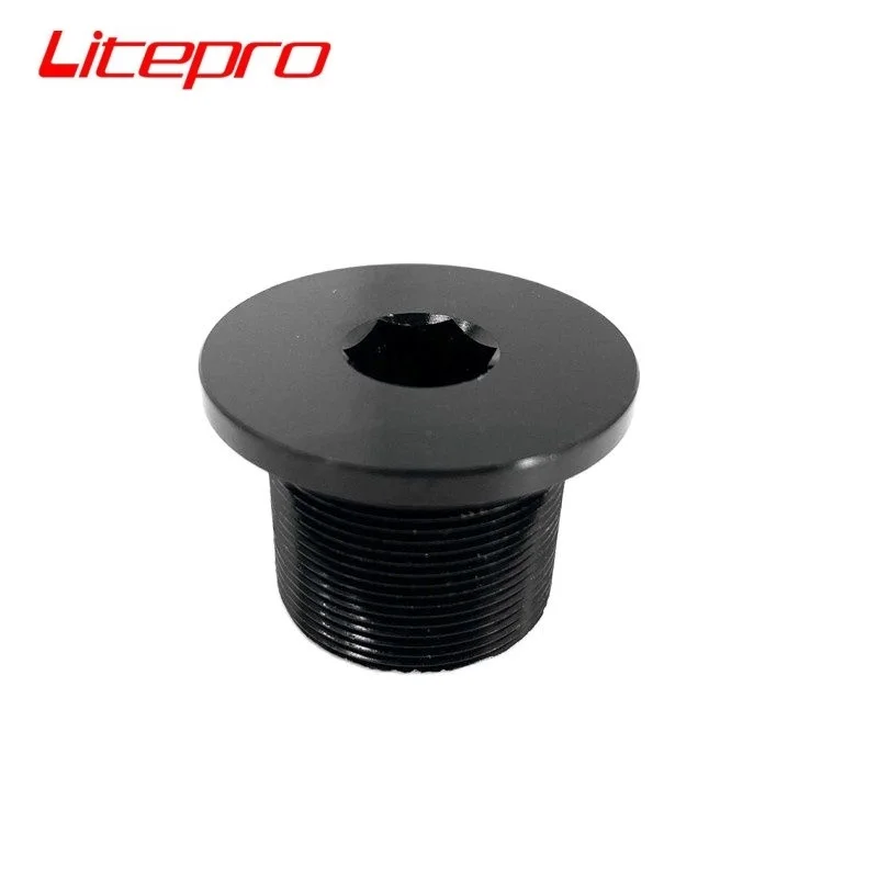 Litepro Stem Fork Installation Bolt M24 Aluminum Alloy SP8 MUP8 Folding Bike 24mm Screws for Stem Standpipe Installation