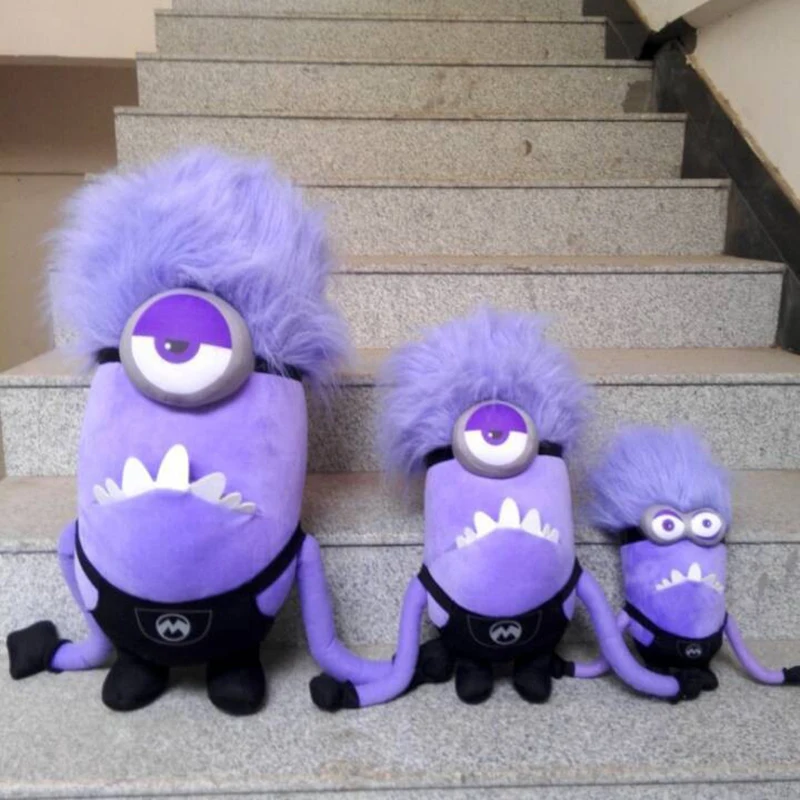 Purple Plush Doll Despicable Me Same Oaragraph Fun Stuffed Toys Children Kids Peluche Gift