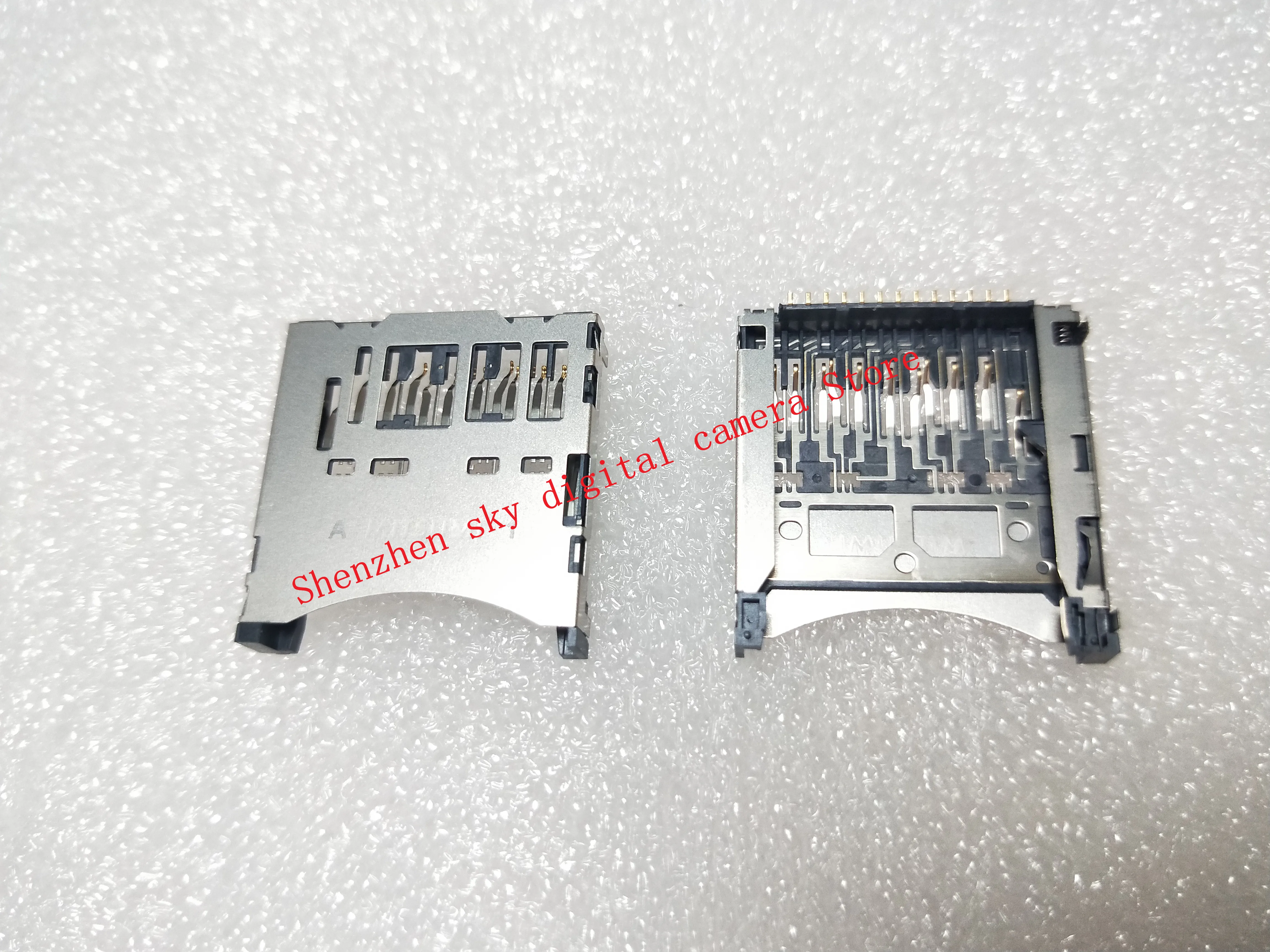 حامل بطاقة ذاكرة SD جديد ، لنيكون D3200 D5200 D600 D610 ، قطع غيار كاميرا رقمية