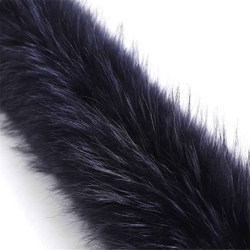 1 Piece Natural Fur Tapes for Collar DIY Apparel Sewing Fluffy Trim Trimming Fabric Home Decoration Sewing Costume Crafts